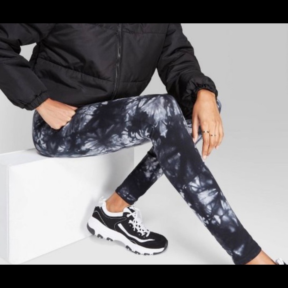 tie dye leggings high waisted